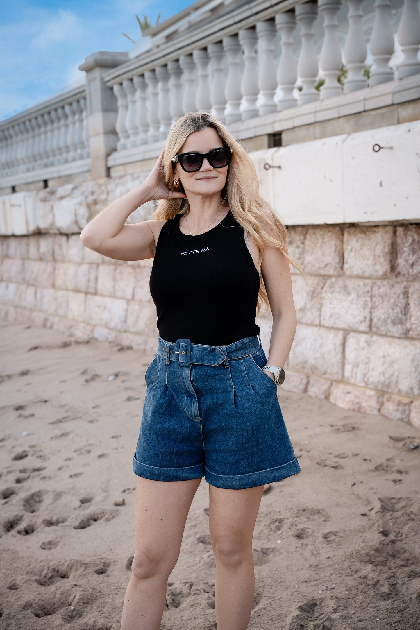 Svart linne - Fat Raw