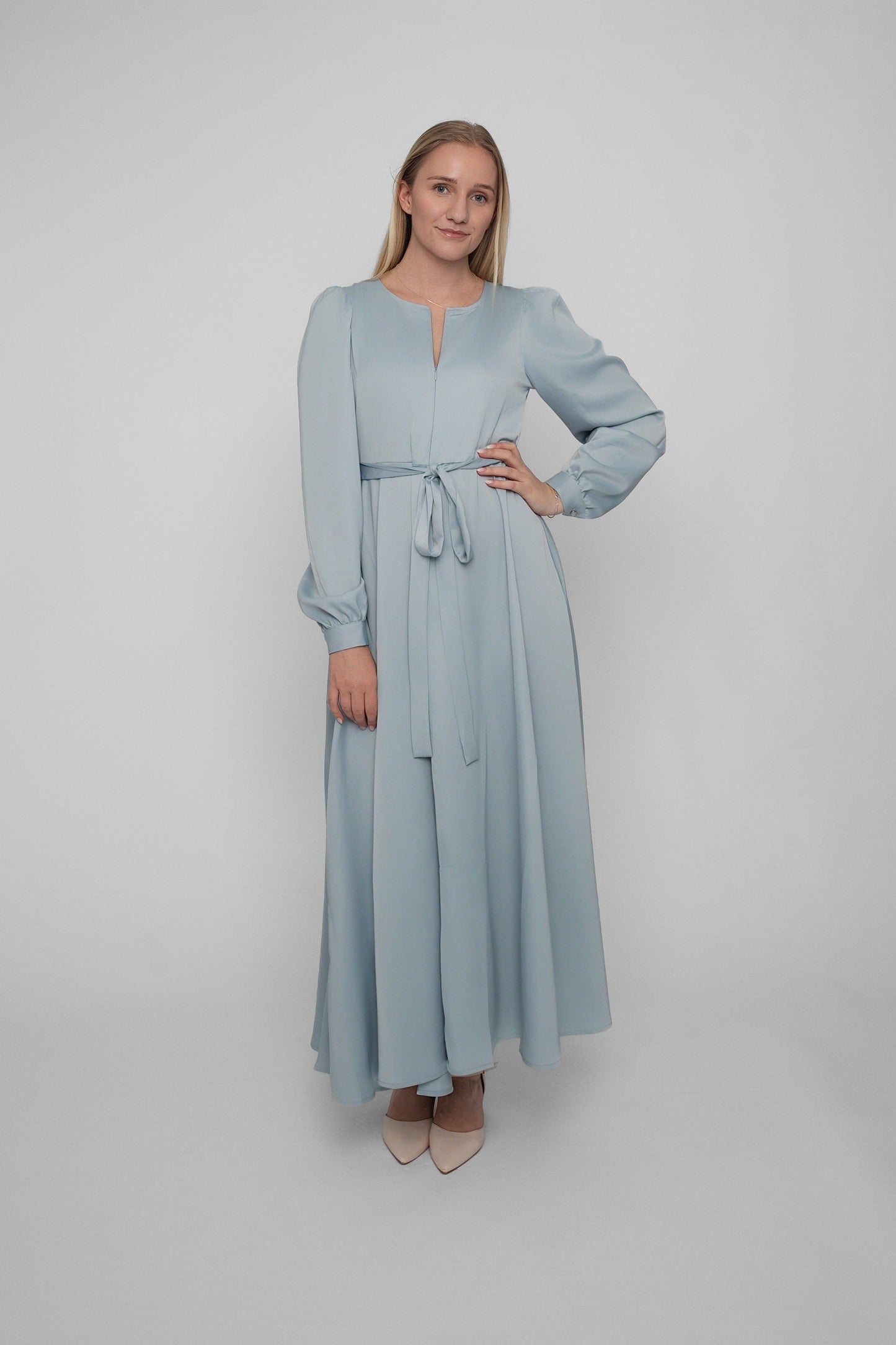 Madikken klänning blå