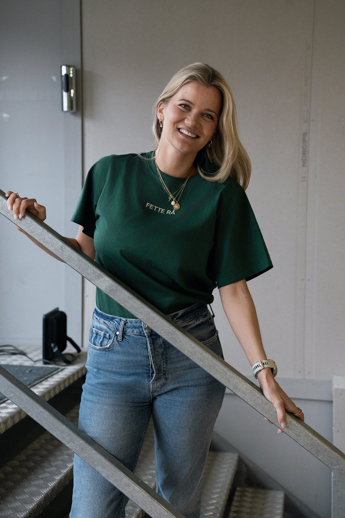 Grön Fat Raw T-shirt