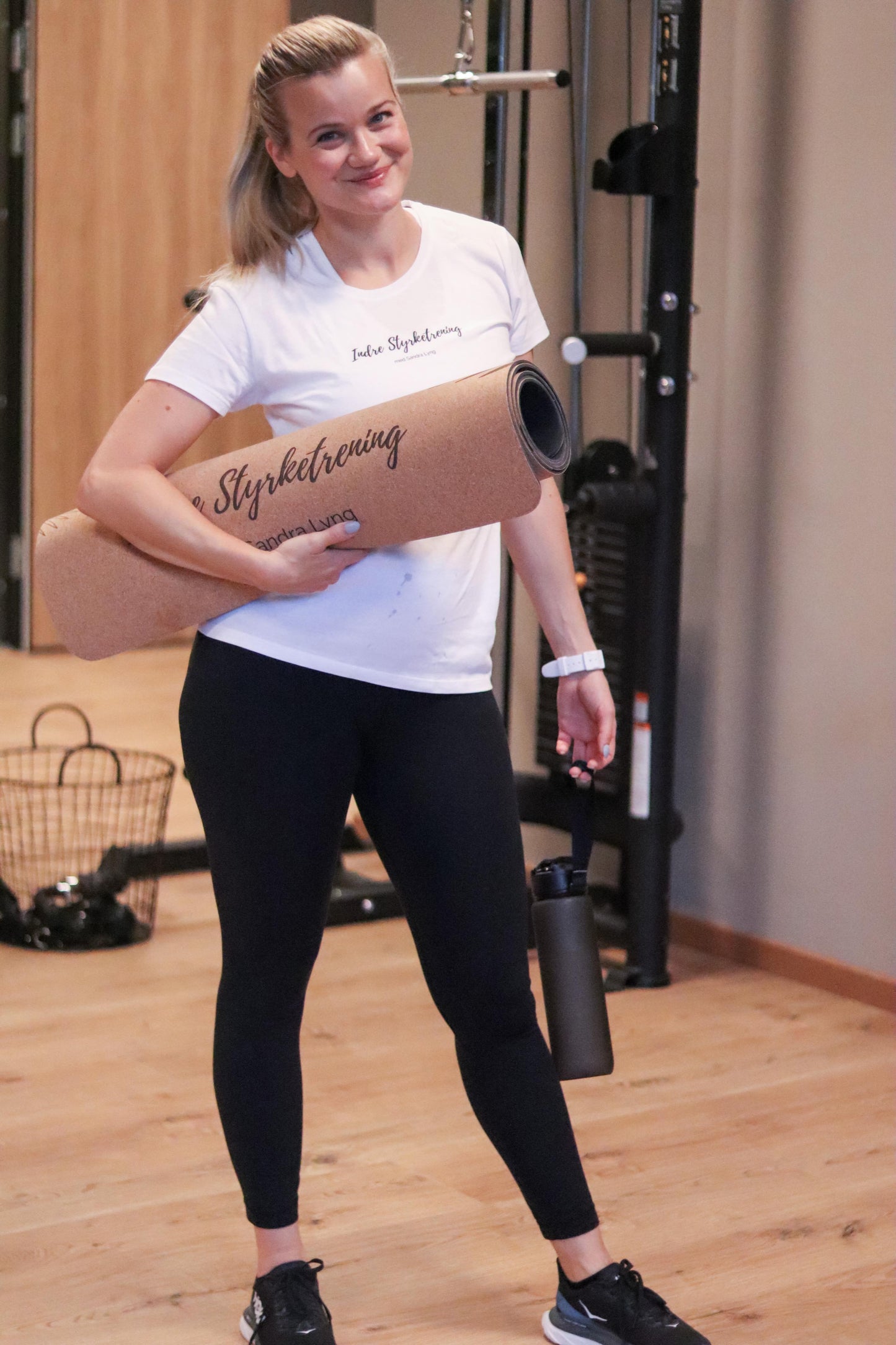 Inner Strength Training Kork Yogamatta Blad