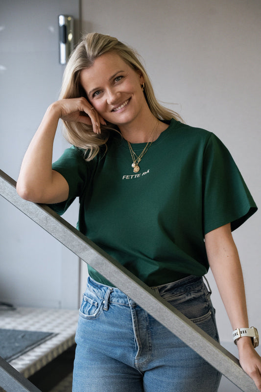 Grön Fat Raw T-shirt