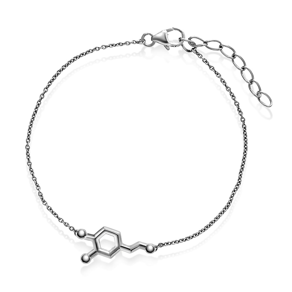 Silver dopaminarmband - motivation