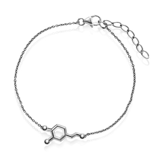 Silver dopaminarmband - motivation