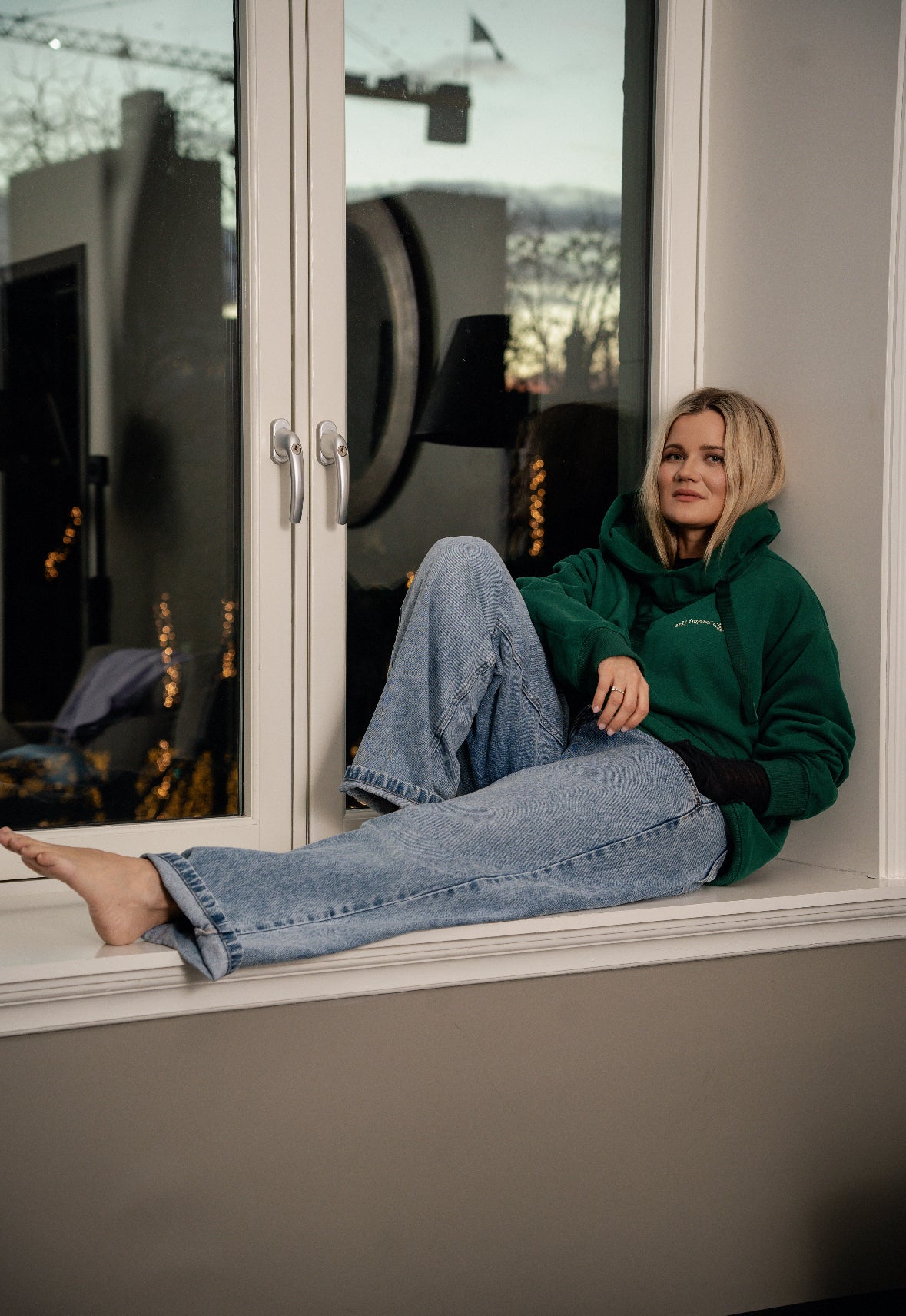 Self imponera klubbtröja - med hette