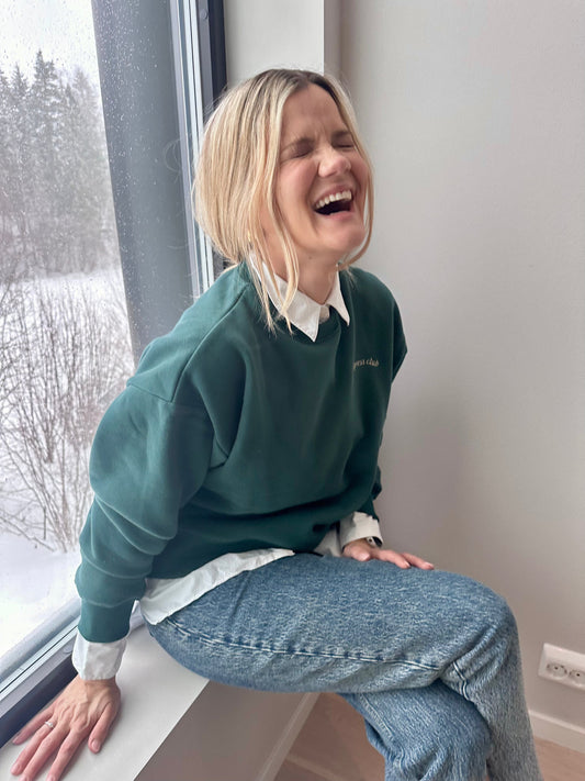 Self Impress Club Tröja Grön