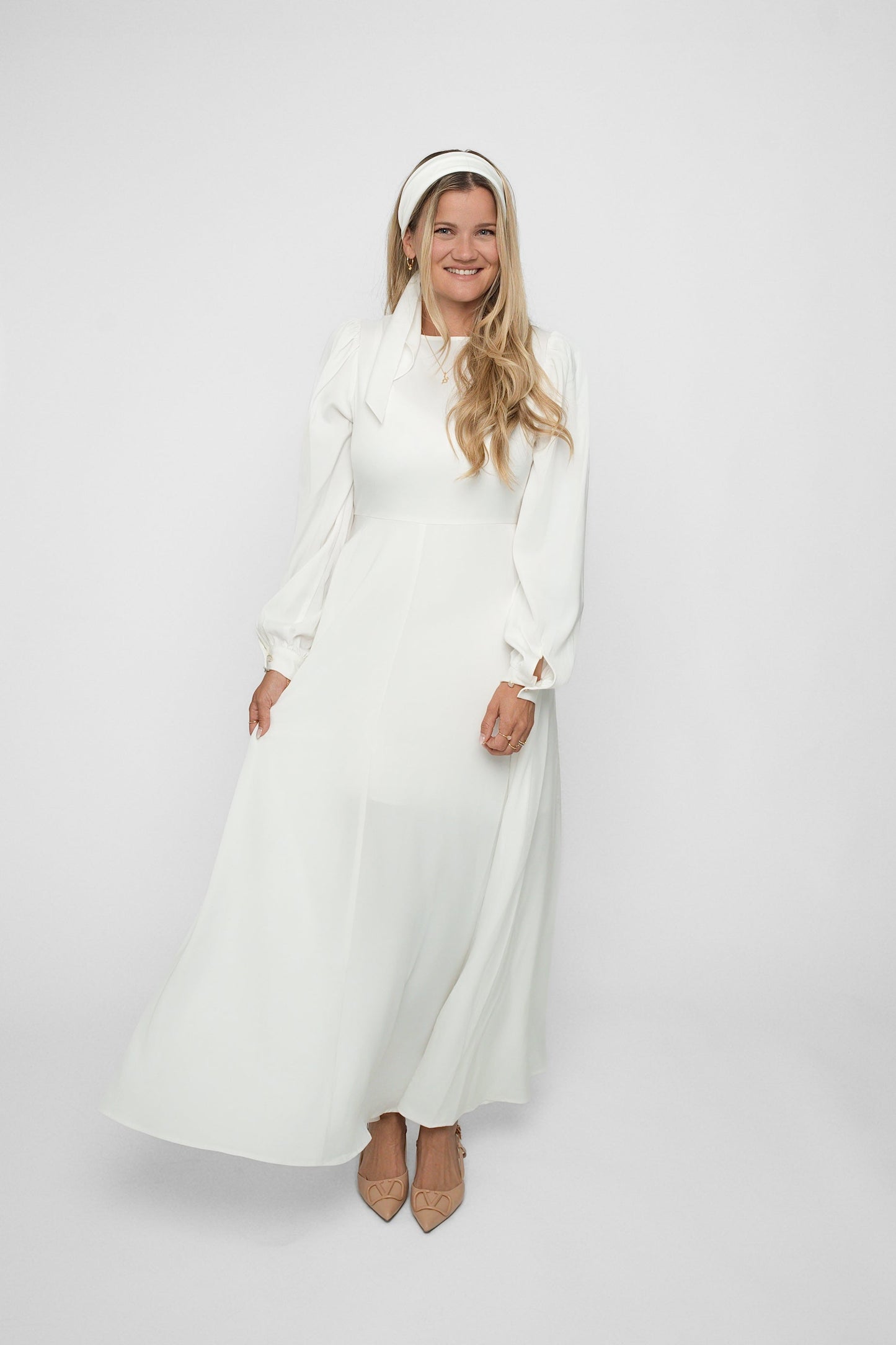 Madikken klänning vit