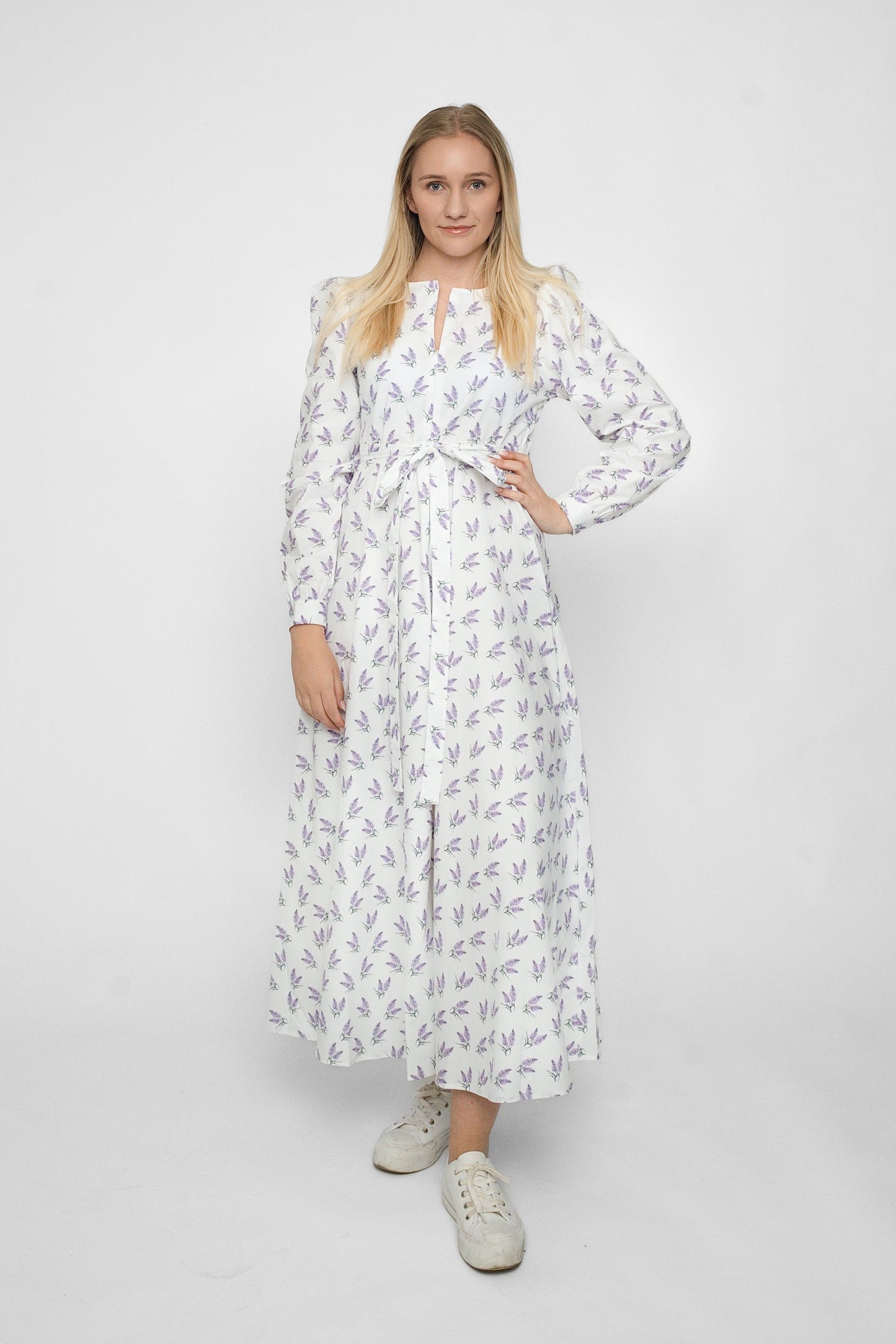 Madikken klänning Ljungmönster