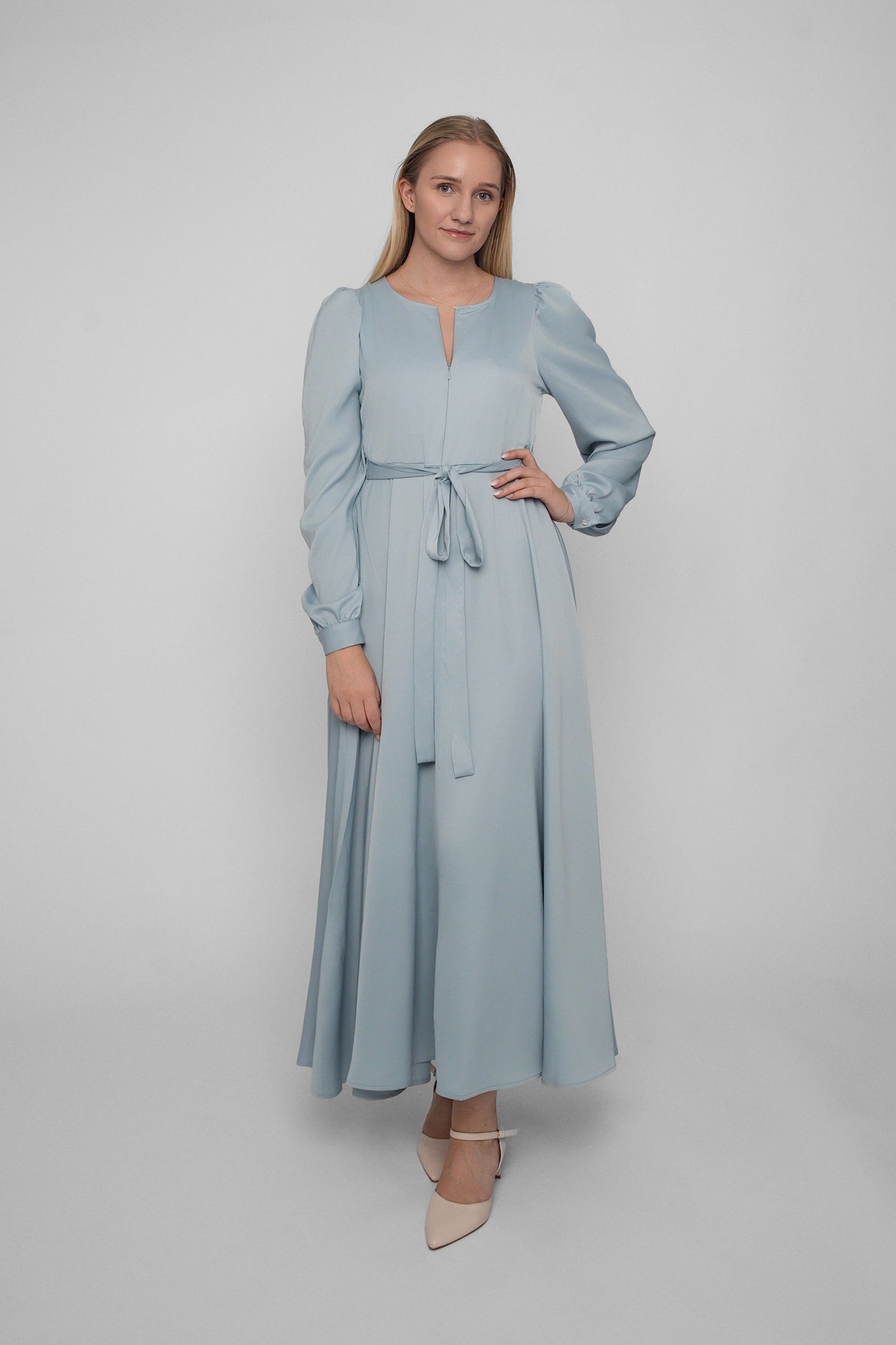 Madikken klänning blå