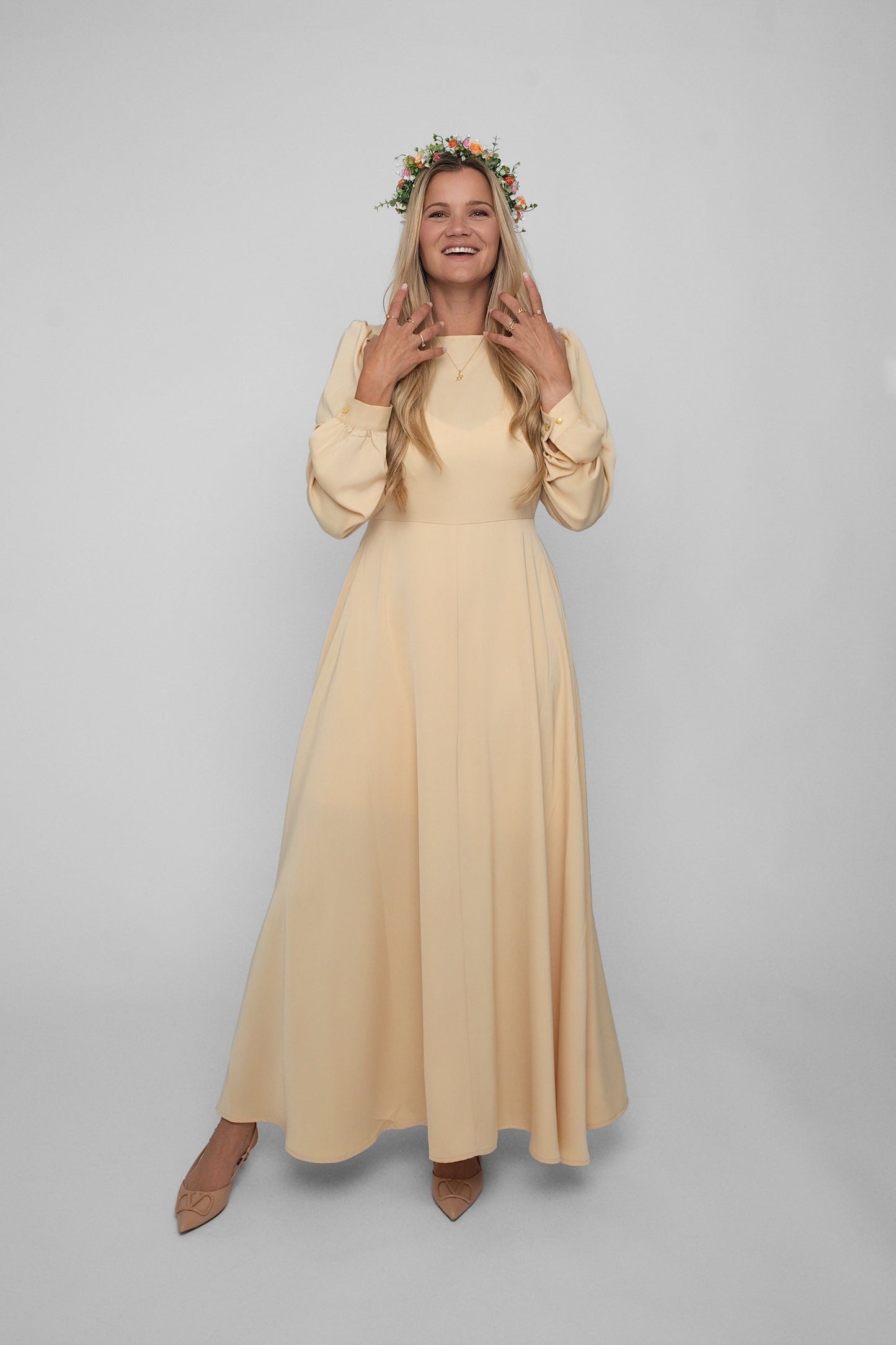 Madikken klänning gul