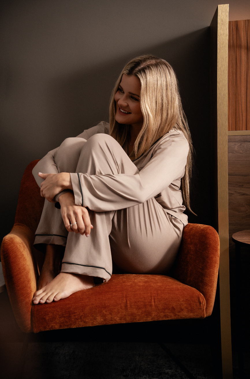 Sovklubb Pyjamas Beige