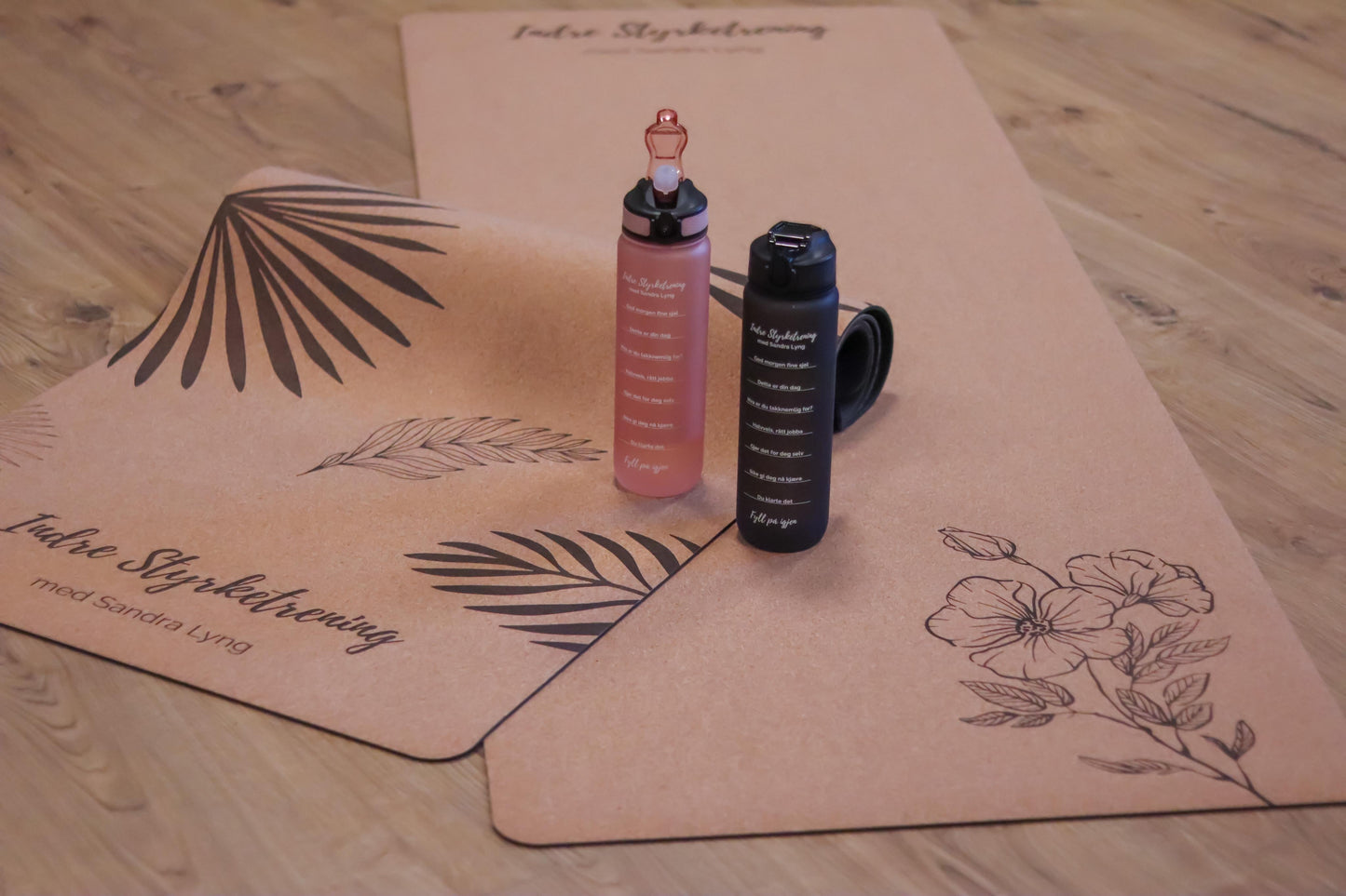 Inner Strength Training Kork Yogamatta Blad